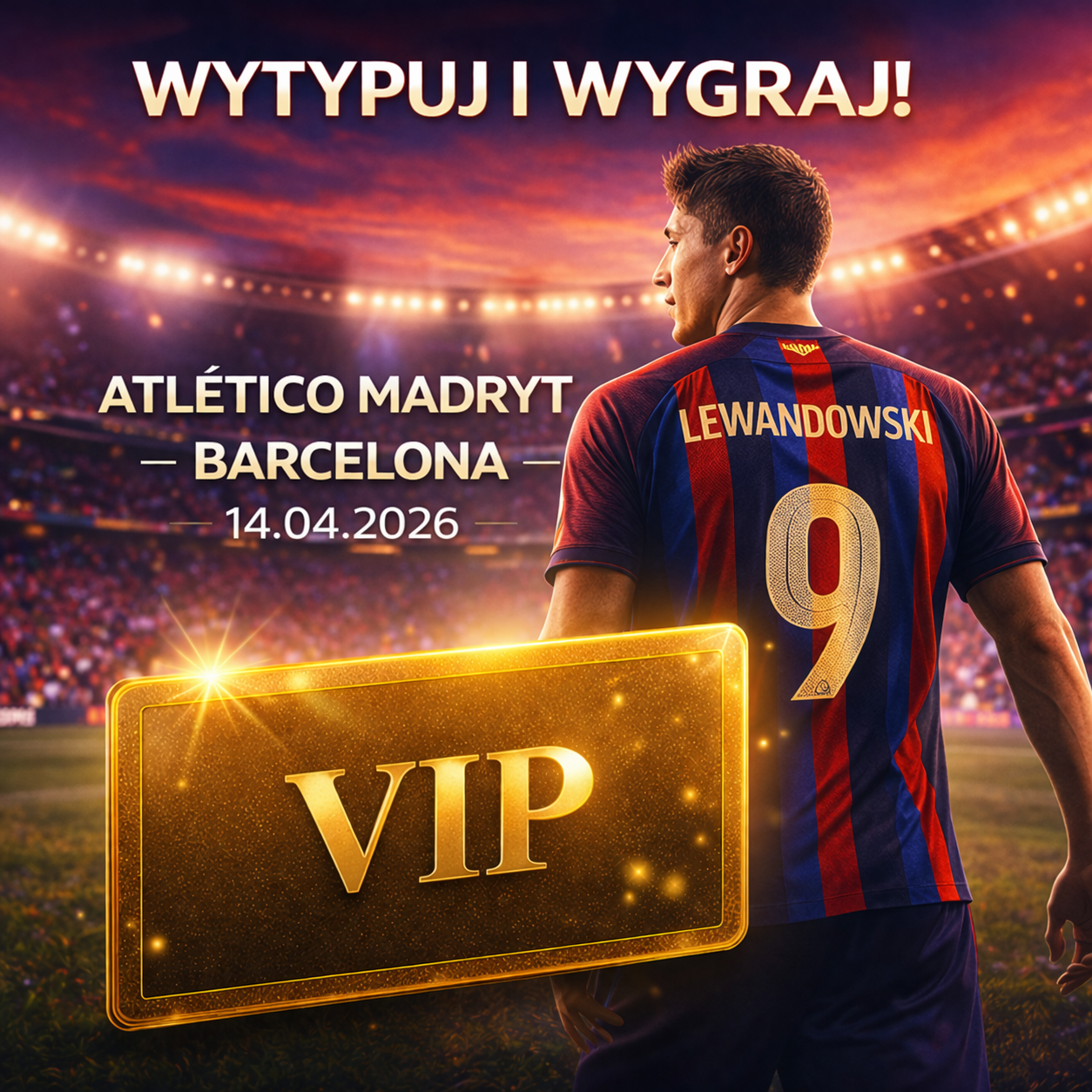 Wytypuj ATLETICO MADRYT - BARCELONA i wygraj nagrodę!